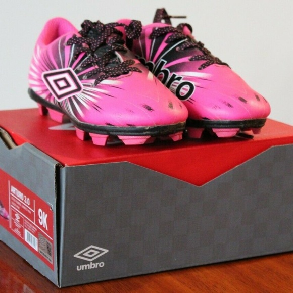 pink umbro soccer cleats